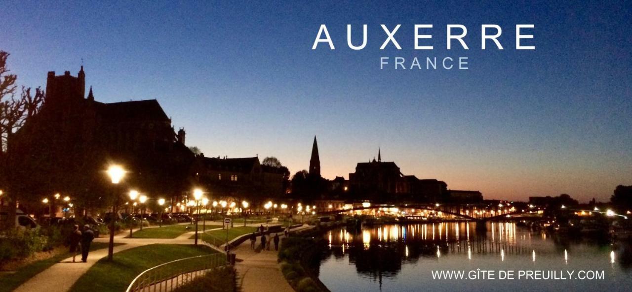 Gite De Preuilly Auxerre Bagian luar foto